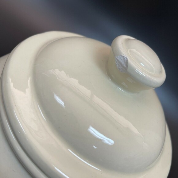 Vintage Treasure Craft Cookie Jar Canister Teddy Bear approx. 9" High - Picture 9 of 9